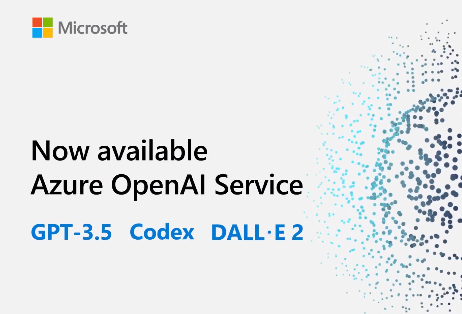 マイクロソフト、GPT-3.5やDALL・E 2のAIモデルを含む「Azure OpenAI Service」正式に提供開始。まもなくAzure上で学習させたChatGPTなども実行可能に
